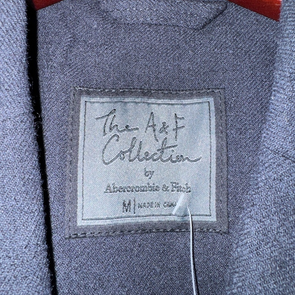 🔥NWT Albemarle & Fitch Navy Cropped Blazer Jacket Women’s Medium NWT $120 - Picture 10 of 10